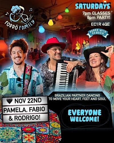 Forró Family Live - Brazillian partner dancing in London | Event in London | AllEvents