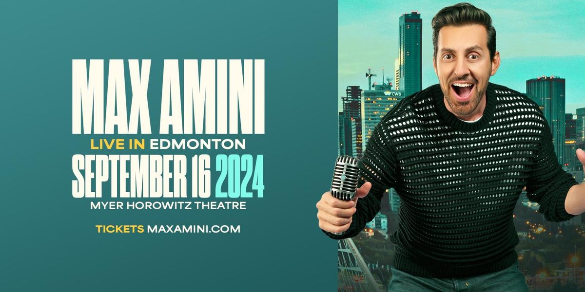 Max Amini, 14 December | Event in Toronto | AllEvents