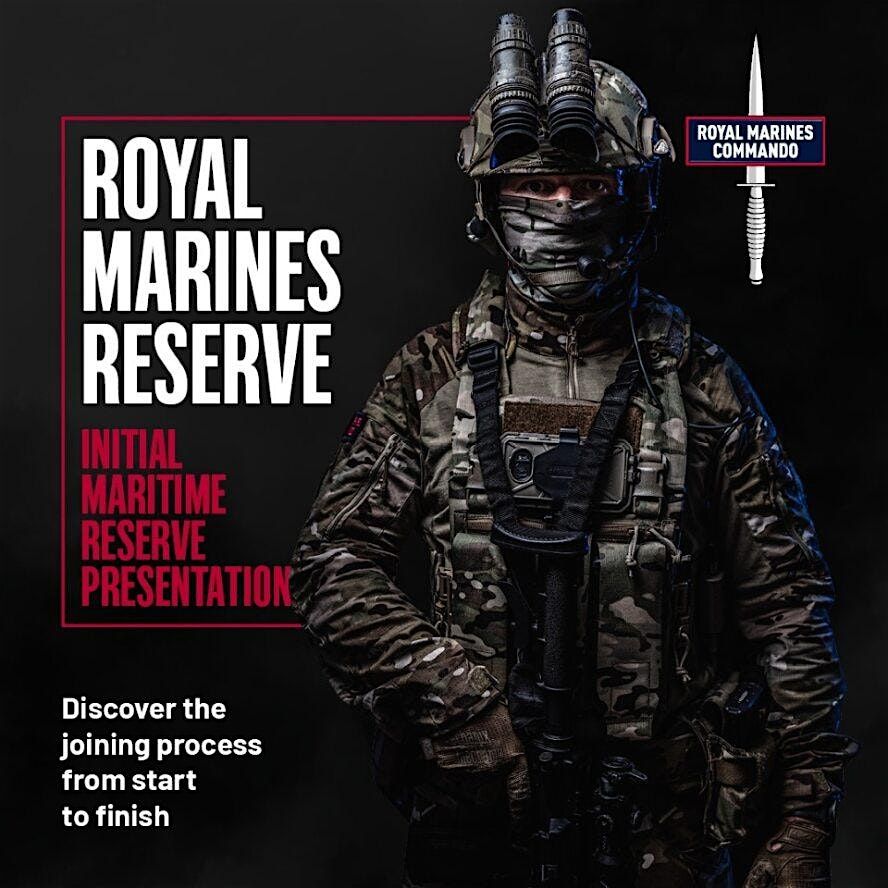 Royal Marines Reserves (Belfast Det) Initial Maritime Reserves Presentation, 10 December | Event in Holywood