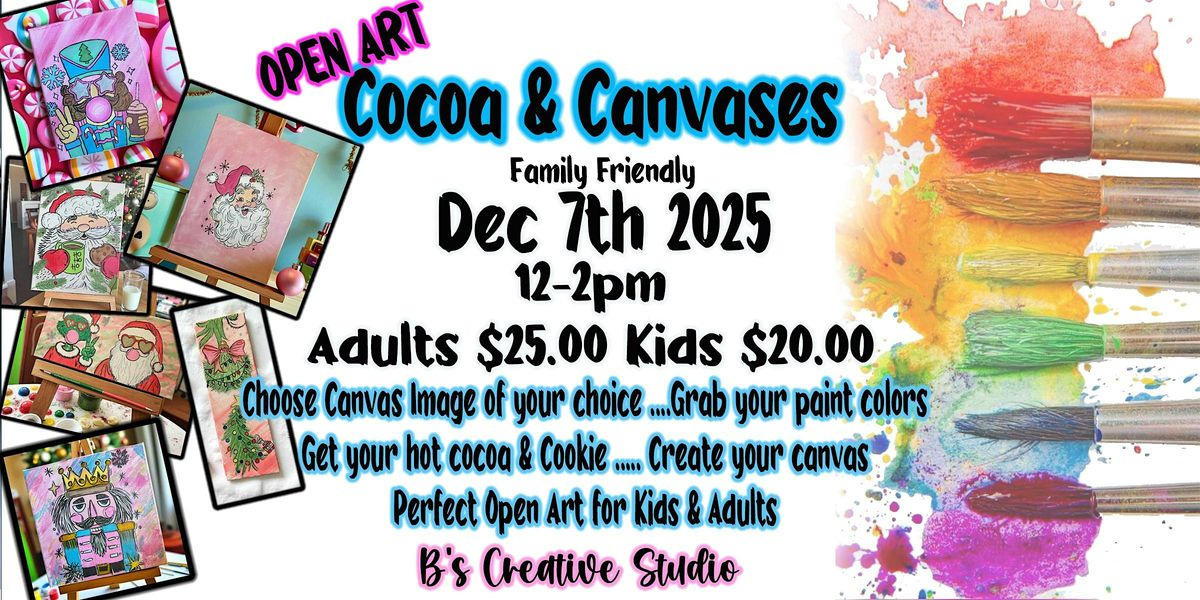 COCOA & CANVASES, 7 December | Event in Springfield | AllEvents