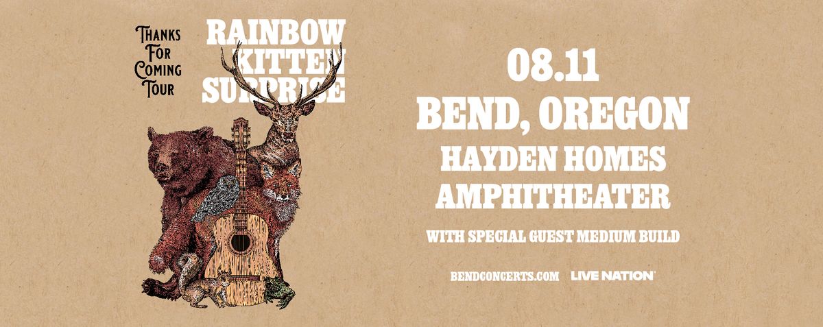 Parking Rainbow Kitten Surprise with Medium Build, 14 August | Event in Bonner | AllEvents
