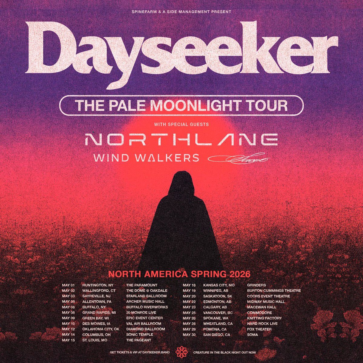 Dayseeker - Band, 22 May | Event in Calgary | AllEvents