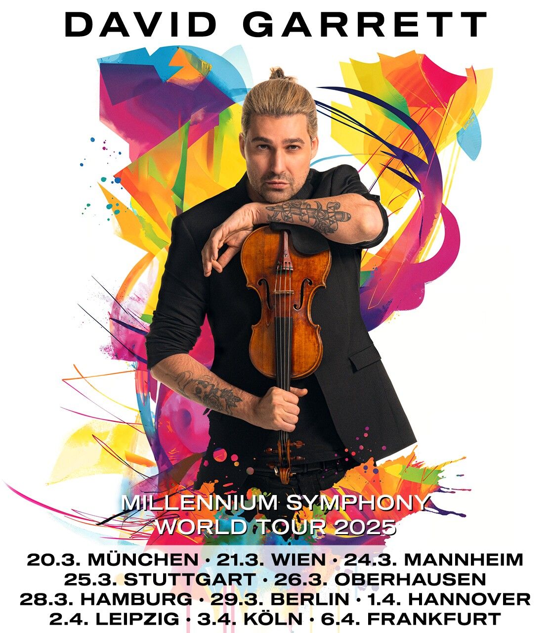 David Garrett at Town Hall New York, 10 November | Event in New York | AllEvents
