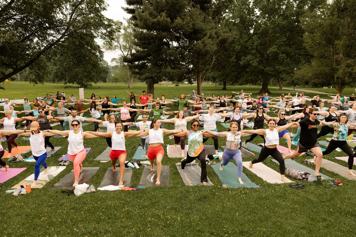 Yoga for Pride: donation based yoga fundraiser