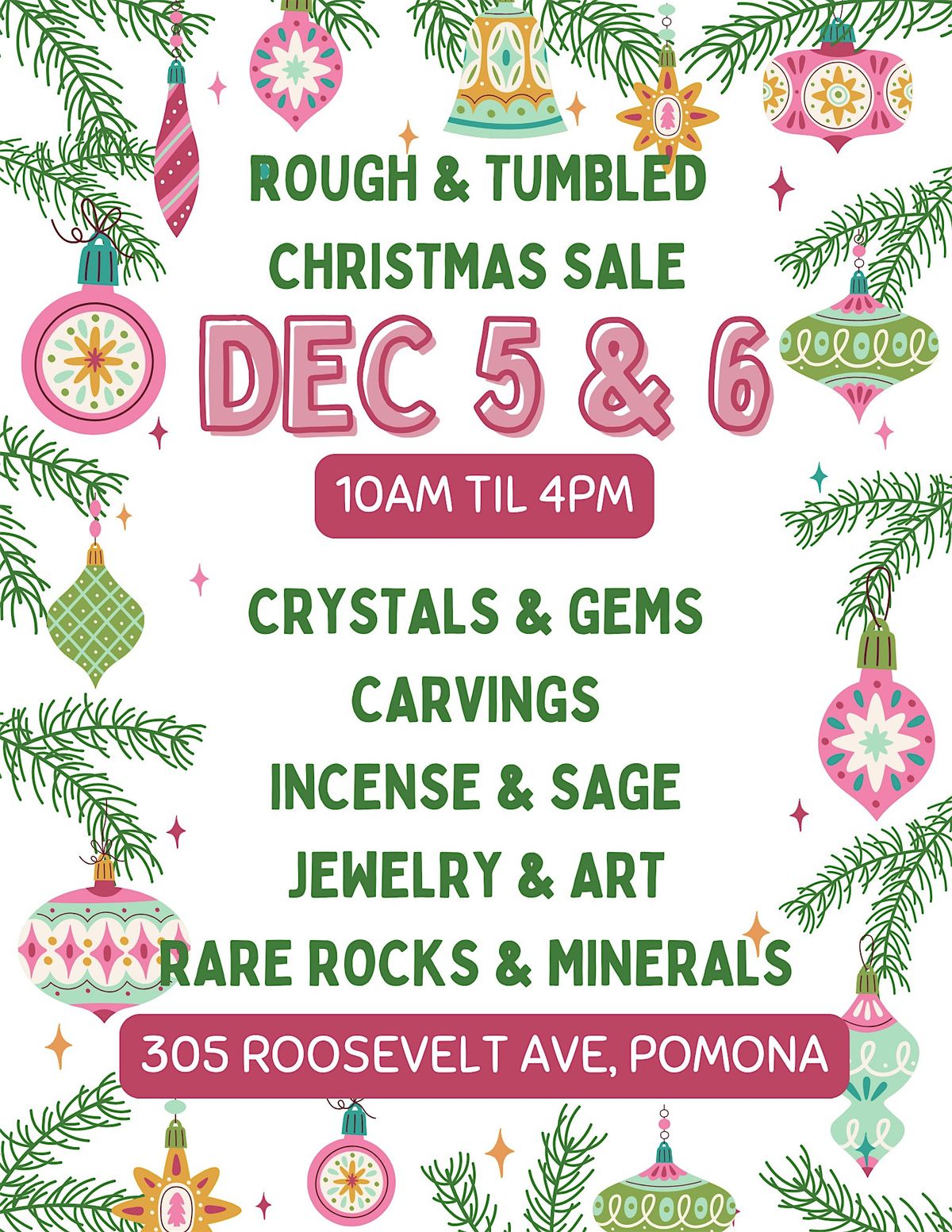 Crystal & Gems Boutique Pop Up Sale | Event in Pomona | AllEvents