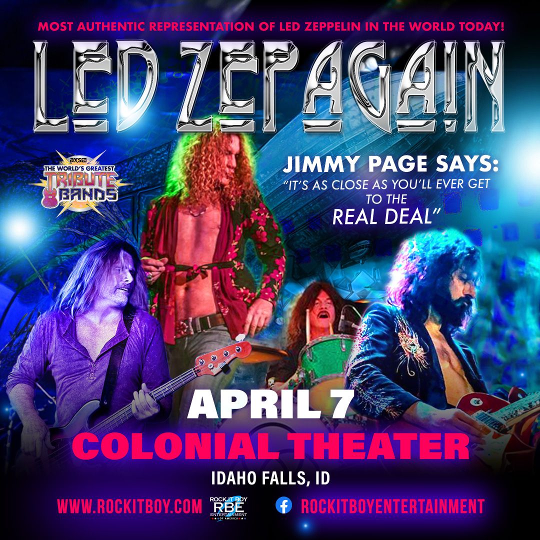 Led Zepagain - Led Zeppelin Tribute, 26 February | Event in Logan | AllEvents