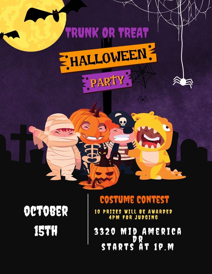 Trunk or Treat and Costume Contest, Quaker Steak and Lube (3320 Mid