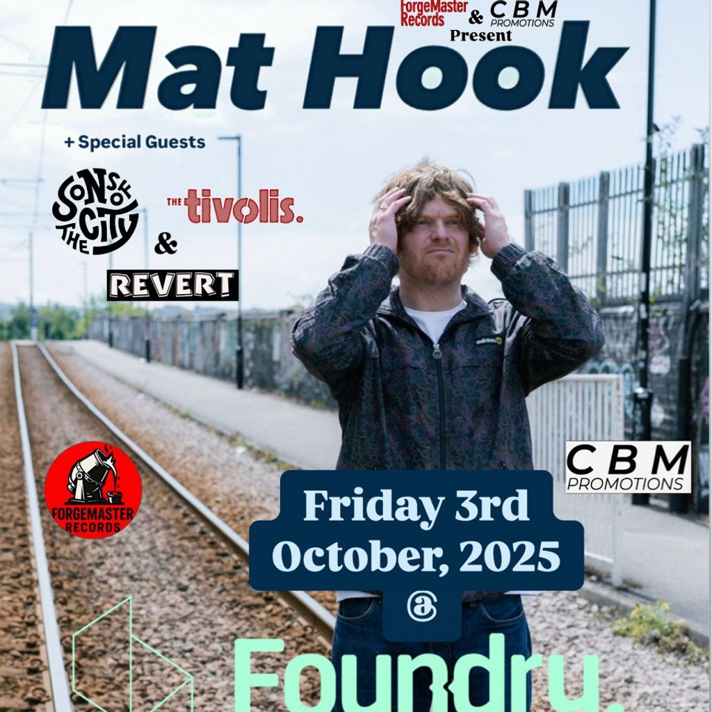 Mat Hook, 3 October | Event in Sheffield | AllEvents