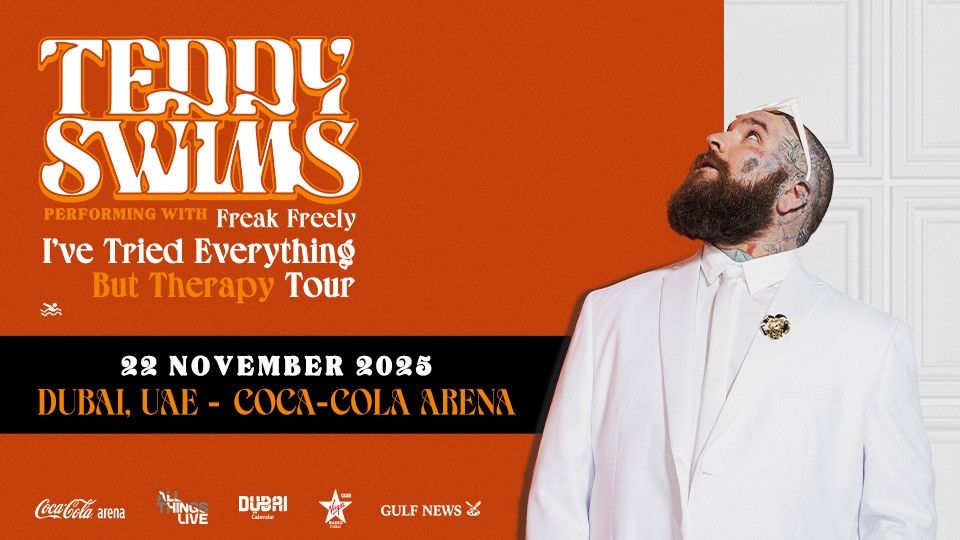 Teddy Swims Live at Coca-Cola Arena in Dubai, 22 November | Event in Dubai | AllEvents