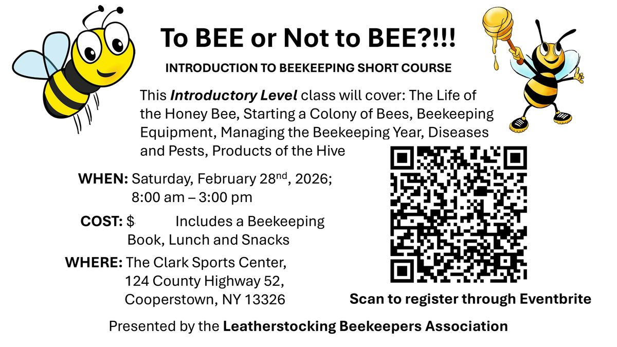 Introduction to Beekeeping Course