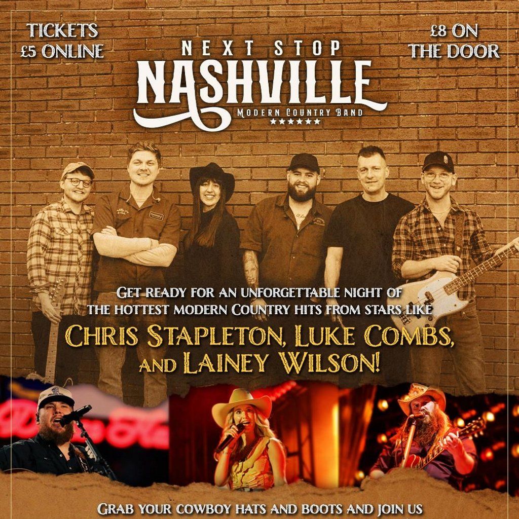 Next Stop Nashville - Live at the Severns Club, 12 September | Event in Kidderminster | AllEvents
