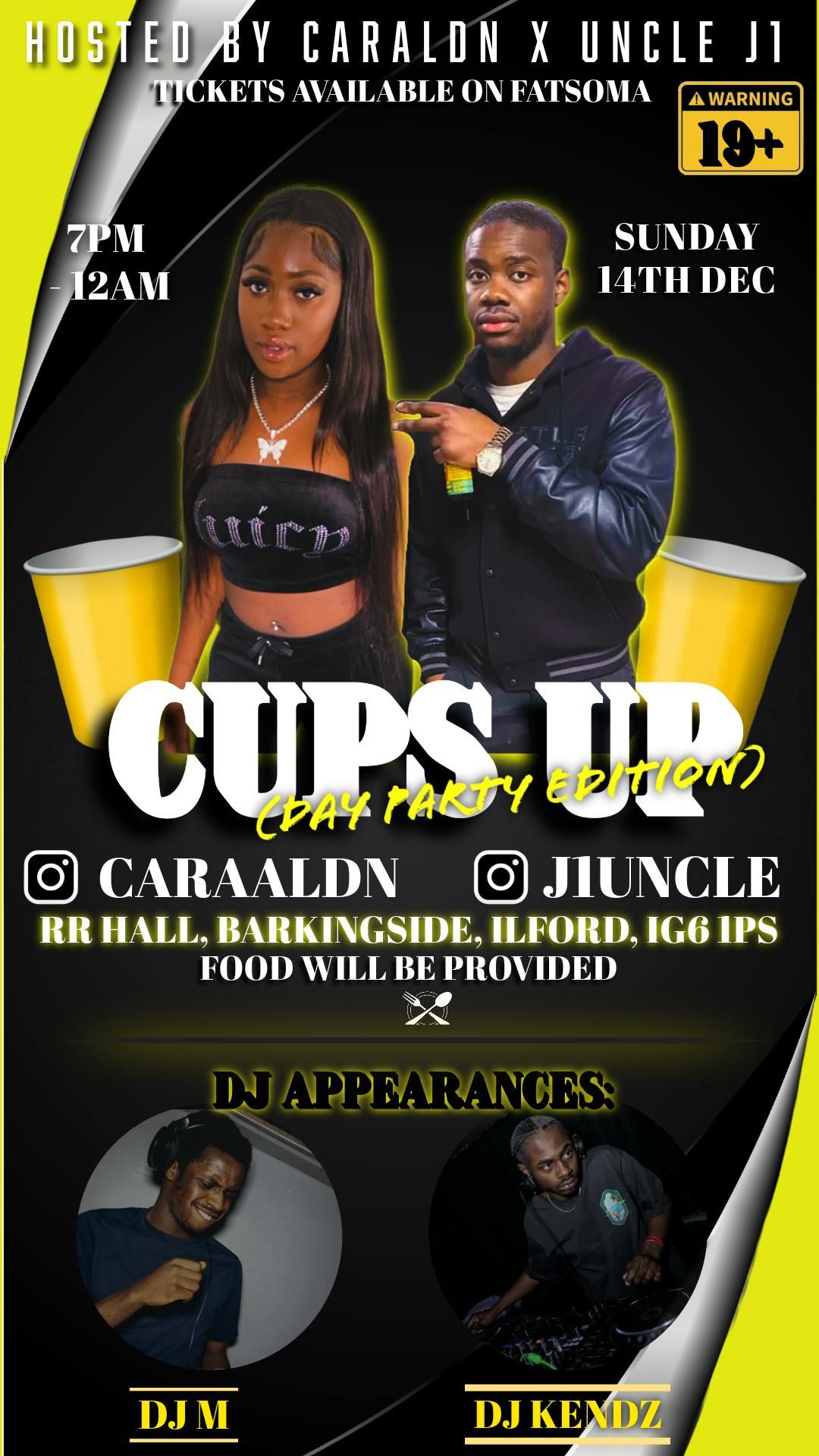 Cups Ups, 14 December | Event in Chigwell | AllEvents