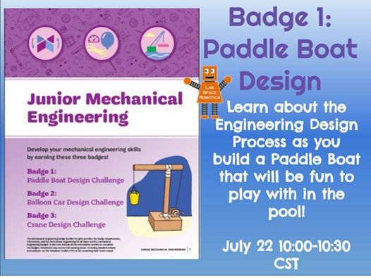 Junior Mechanical Engineering Build A Paddle Boat At Online Online
