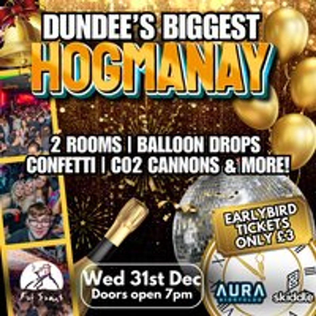 Dundee's Biggest Hogmanay Party, 31 December | Event in Dundee | AllEvents