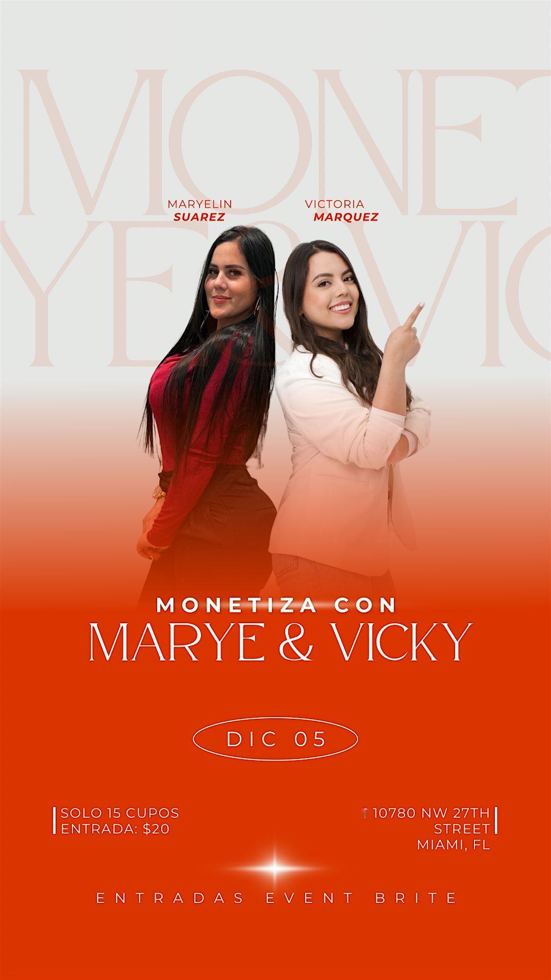Monetiza con Marye y vicky Virtual, 8 December | Event in Doral | AllEvents
