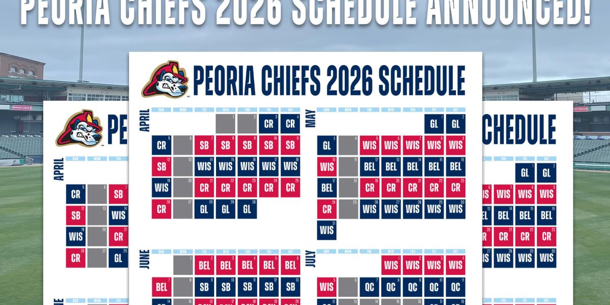 Peoria Chiefs vs. South Bend Cubs, 6 April | Event in Peoria | AllEvents