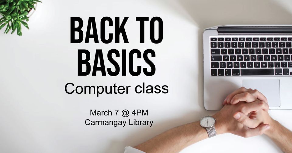 Back to Basics Computer Class, 416 Grand Ave, T0L 0N0, Claresholm, 7