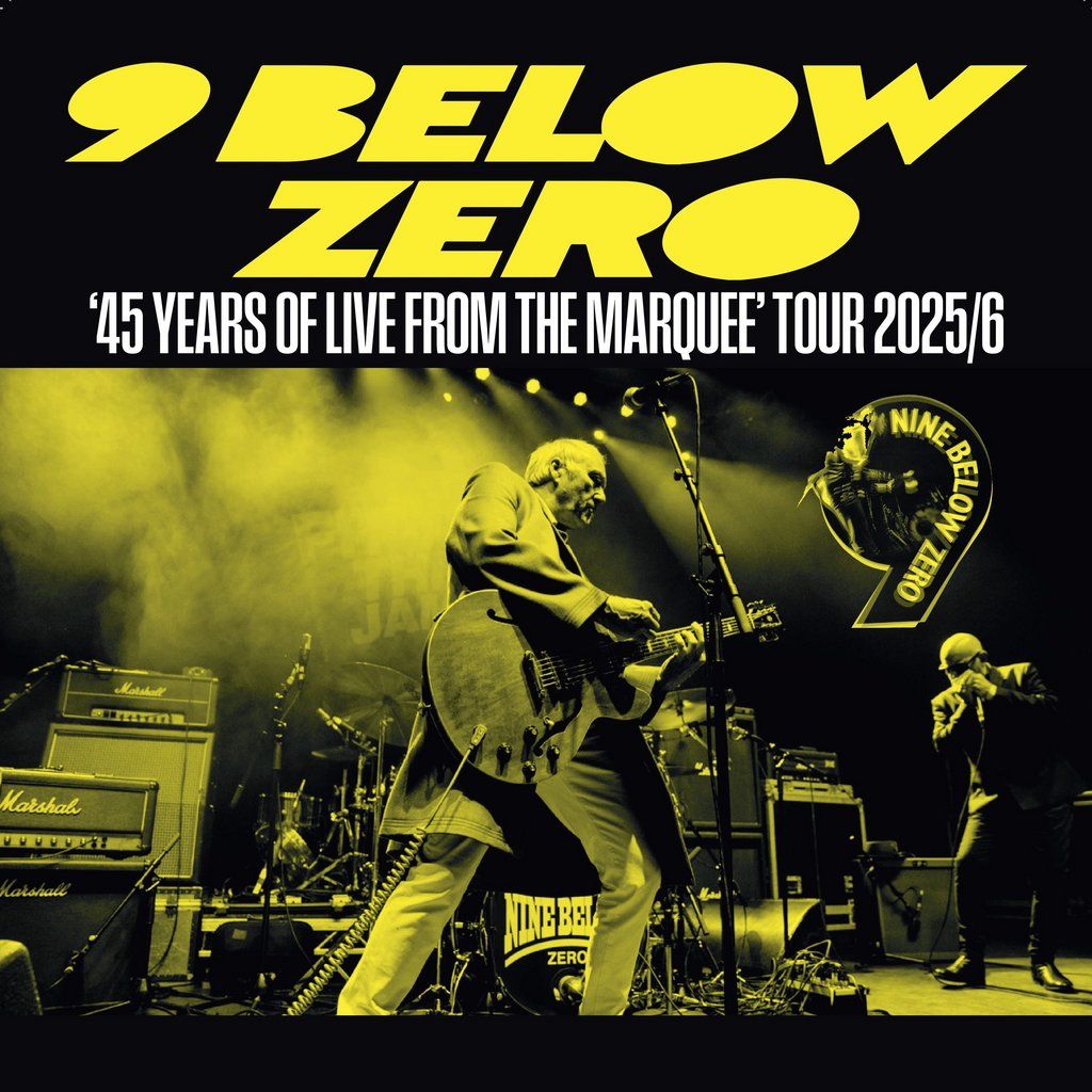 Nine Below Zero, 18 October | Event in Derby | AllEvents