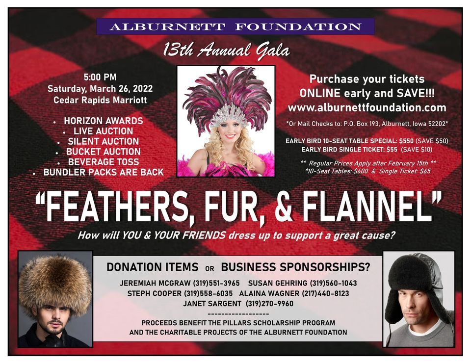 2022 Foundation Gala, Cedar Rapids,Iowa, 26 March