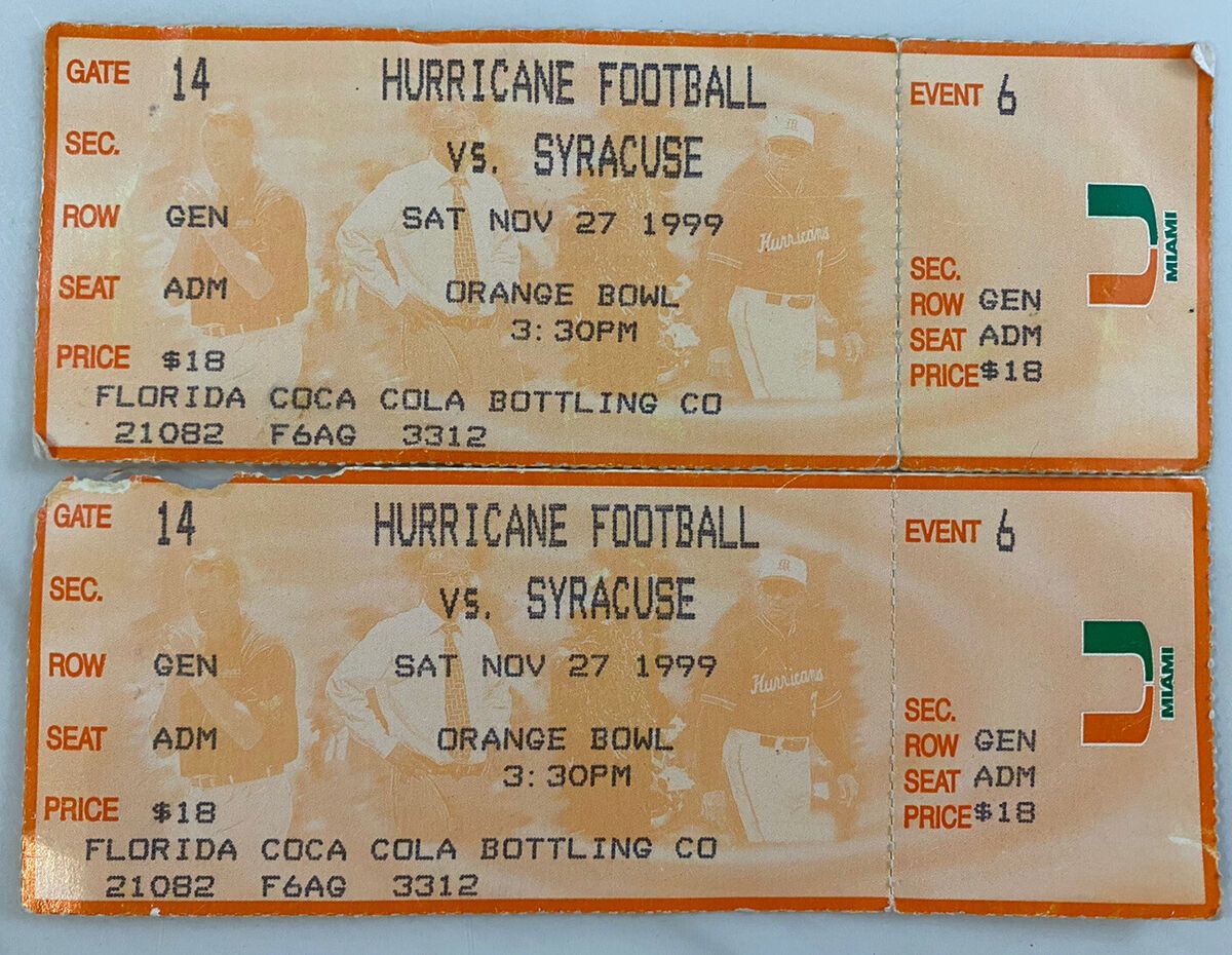 Syracuse Orange at Miami Hurricanes Football at Hard Rock Stadium, 8 November | Event in Miami Gardens | AllEvents
