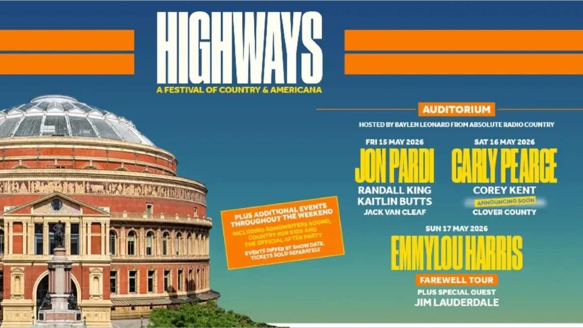 Highways Festival at Royal Albert Hall, 15 May | Event in London | AllEvents