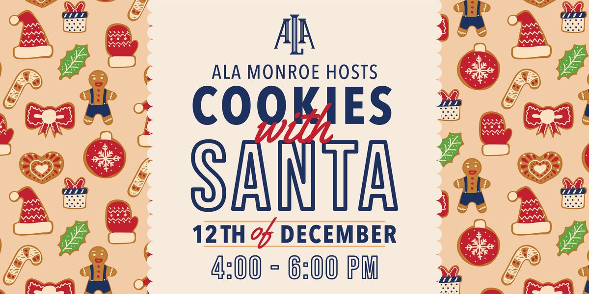 ALA Monroe Cookies With Santa, 12 December | Event in Monroe | AllEvents