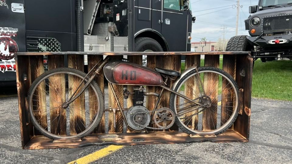 Scooters Vintage Motorcycle Art Raffle, Scooter's Bar & Grill, Flint
