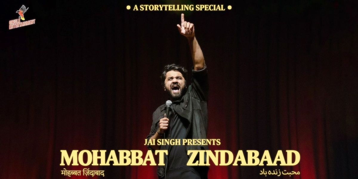 Mohabbat Zindabaad by Jai Singh, 31 May | Event in Bhubaneswar | AllEvents