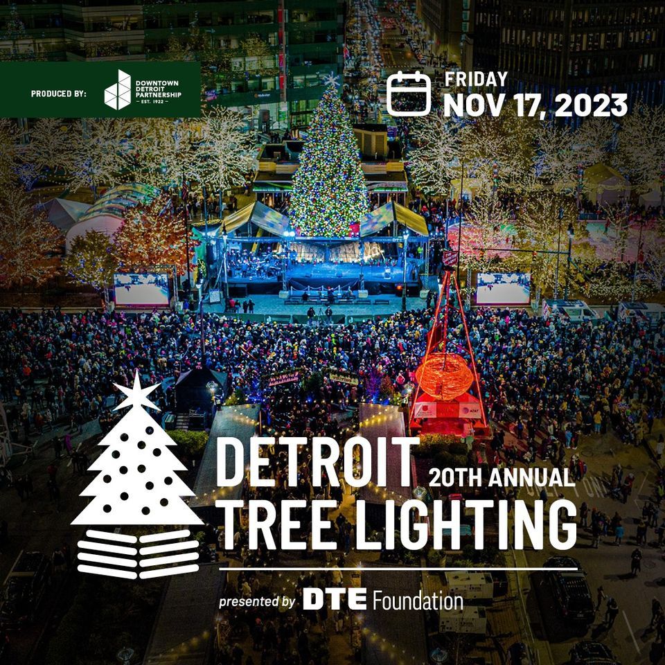 Detroit Tree Lighting 2025 Schedule