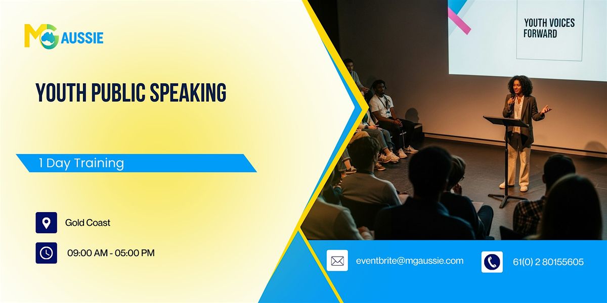Youth Public Speaking: 1 Day Session in Gold Coast | Event in Surfers Paradise | AllEvents