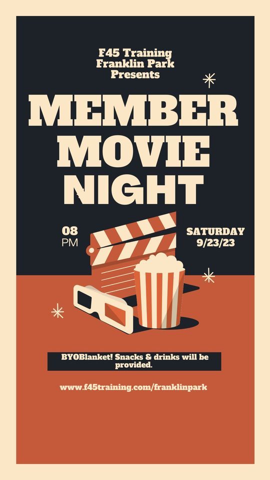 Member movie ? night , F45 Training (Franklin Park), Toledo, 23