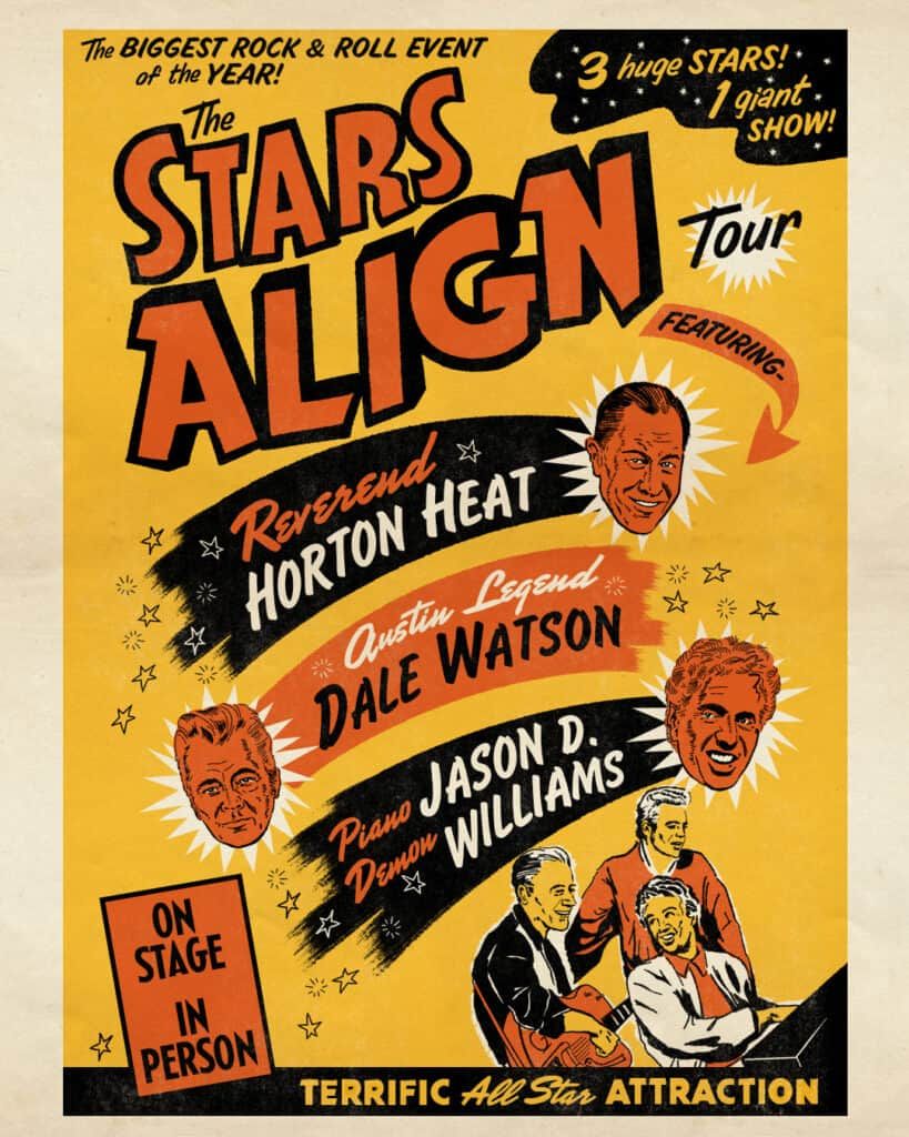 Reverend Horton Heat at Don Gibson Theatre, 5 June | Event in Shelby | AllEvents