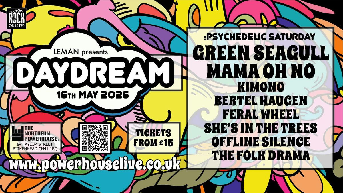 LEMAN presents “Daydream: Psychedelic Saturday” 16th May 2026, 16 May | Event in Birkenhead | AllEvents