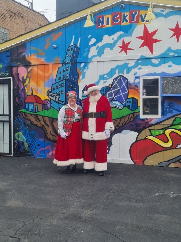 Santa meet and greet at Nicky V’s, Nicky V's Mt. Greenwood, Hometown