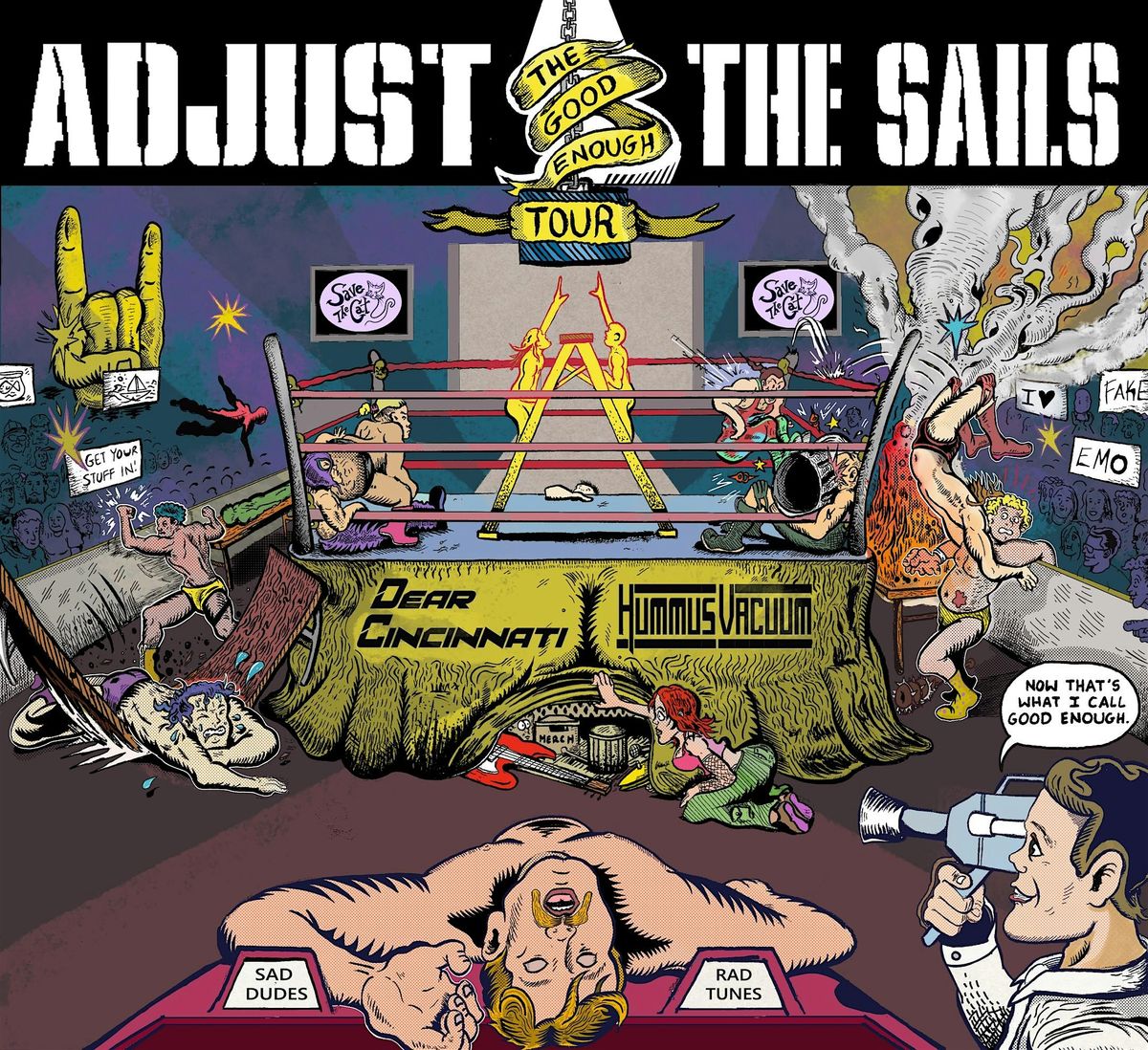 Adjust The Sails w/ Dear Cincinnati + HummusVacuum, 17 January | Event in Brooklyn | AllEvents