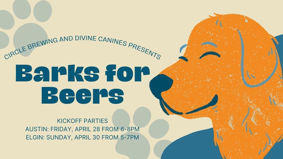 Austin Barks for Beers Kickoff Party, Circle Brewing Company, West Lake