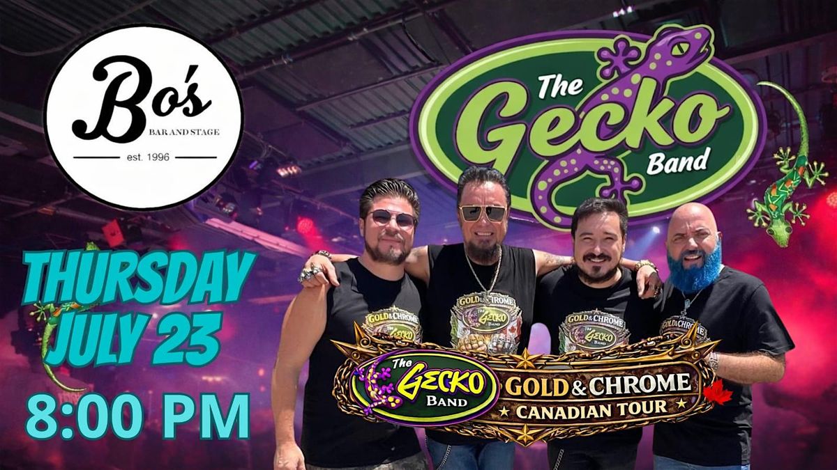 RED DEER, AB – The Gecko Band – Gold & Chrome Tour: Rock Night