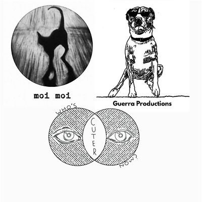 Who's Cuter Now?/Moi Moi/Guerra Productions logo