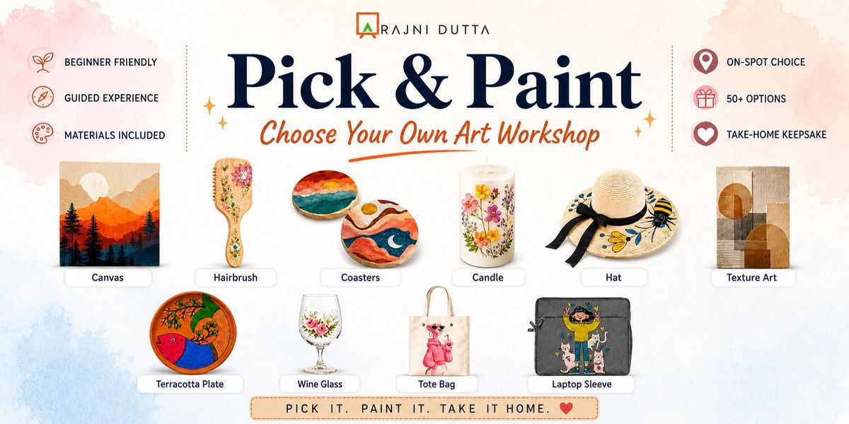 Pick and Paint Art Workshop