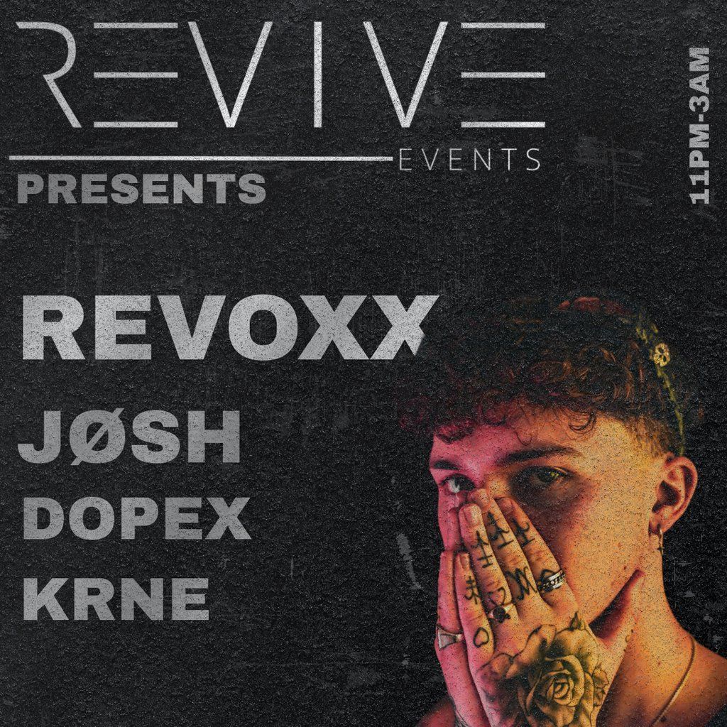 REVIVE presents REVOXX, 15 November | Event in Inverness | AllEvents