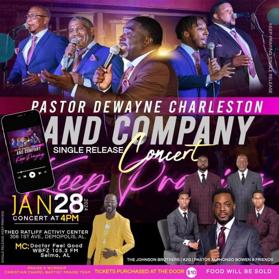 Pastor Dewayne Charleston & Company Single Release , Theo Ratliff