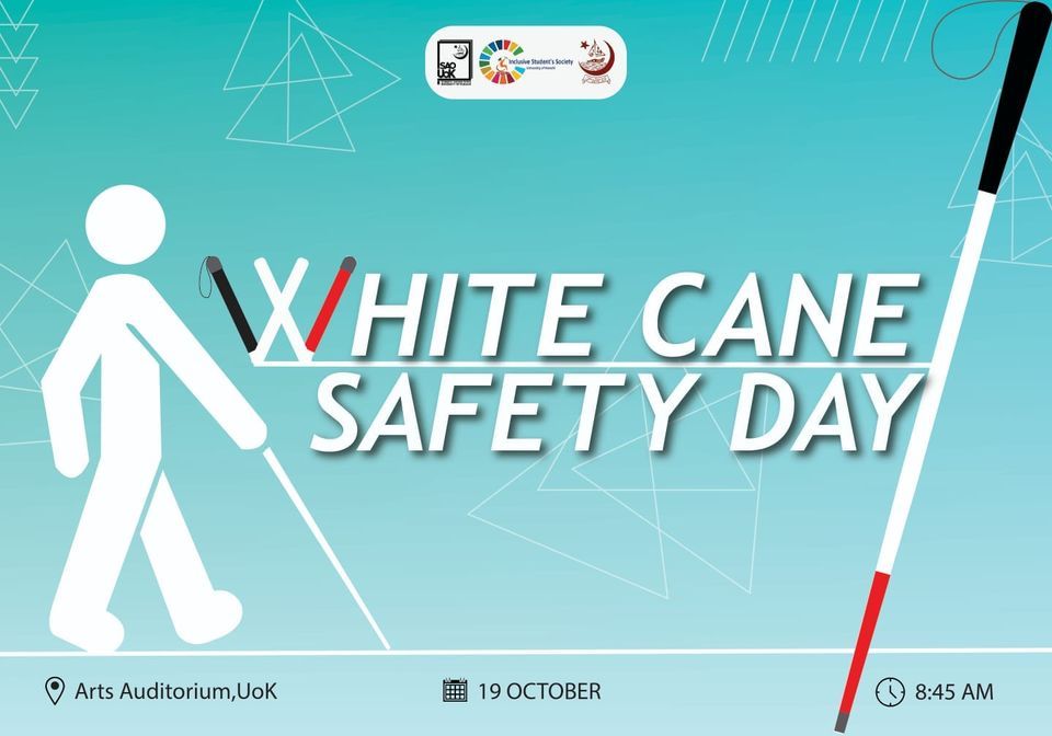 White Cane Safety Day, University of Karachi, October 19 2022 AllEvents.in