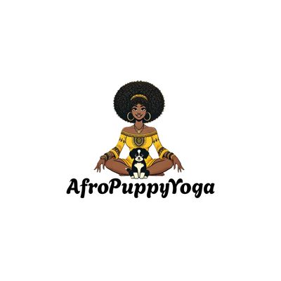 AfroPuppyYoga logo