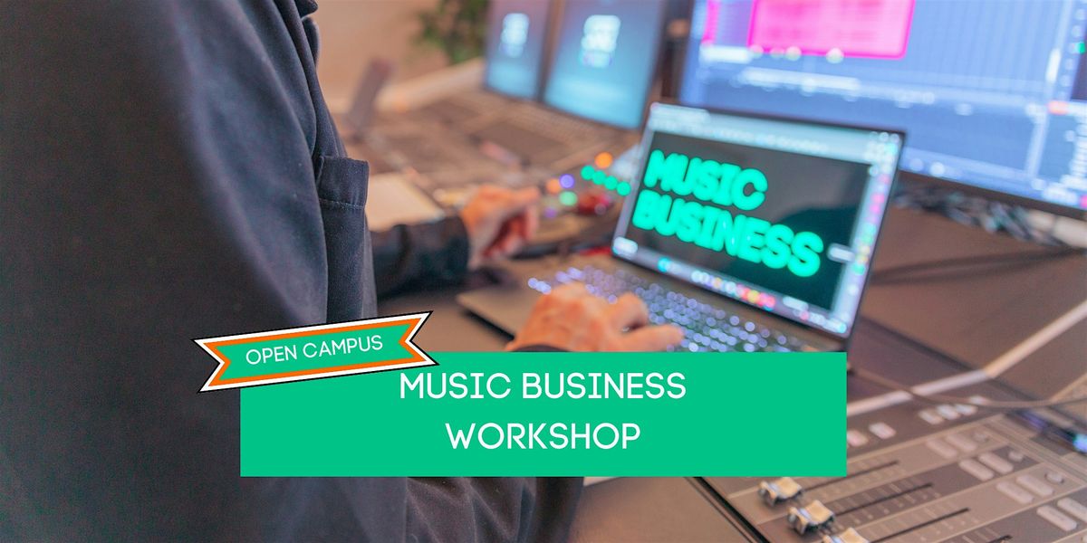 Open Campus Music Business Workshop: Artist Development | Campus Hamburg, 29 November | Event in Hamburg | AllEvents
