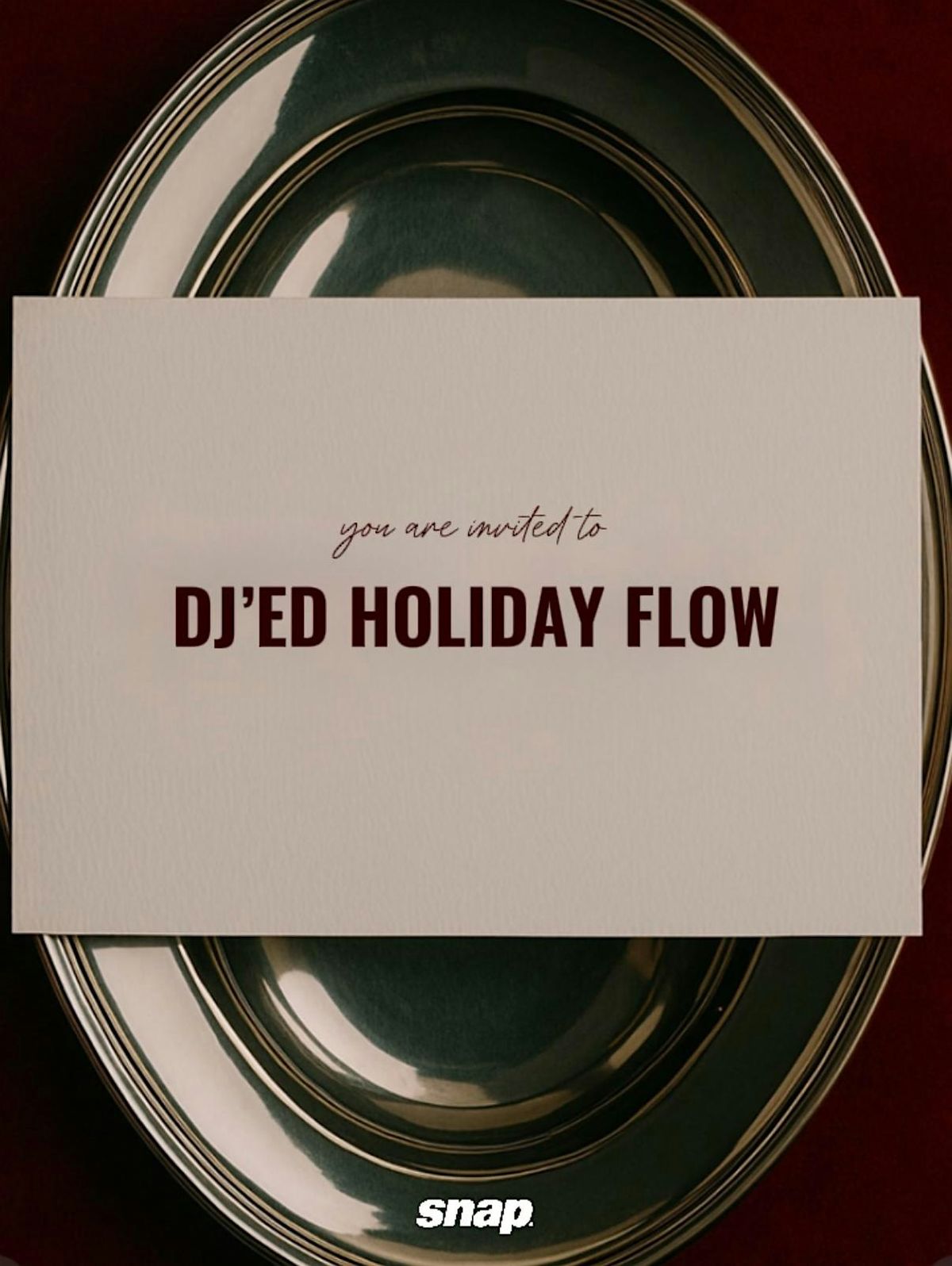 DJ'ED Holiday flow -tickets through external link, 29 November | Event in Vancouver | AllEvents