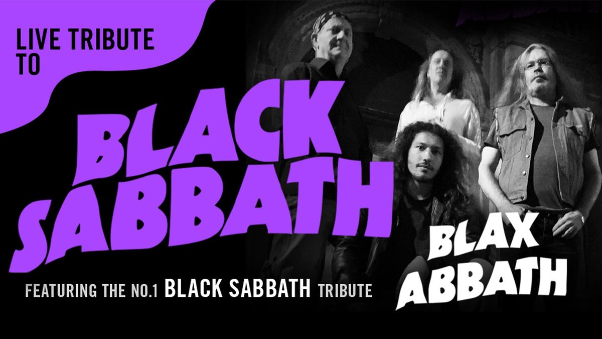 🤘🏼☠️ BLACK SABBATH NIGHT with Blax Abbath the definitive tribute + Special Guest, 8 August | AllEvents