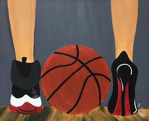 Live And Love Basketball At Painting With A Twist Altamonte Springs