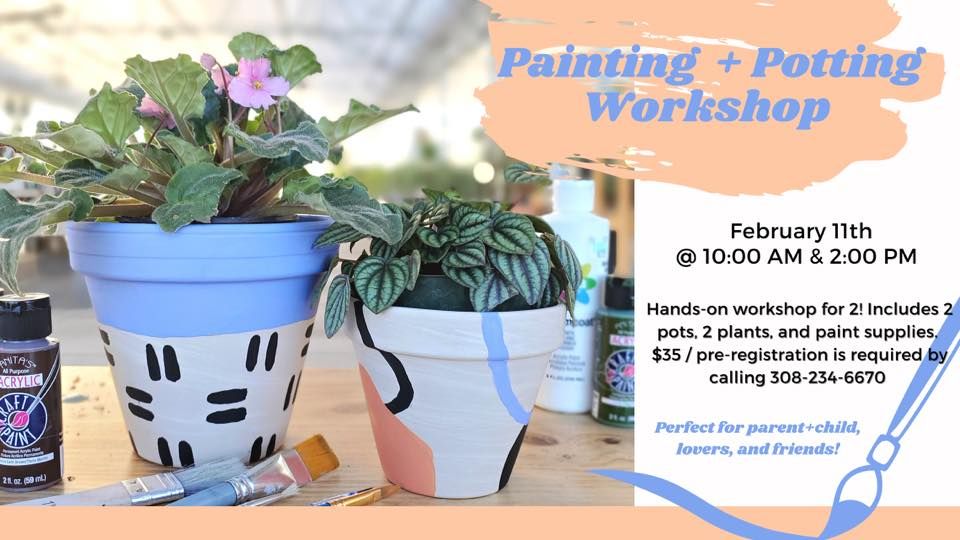 Painting + Potting (1st session), Steinbrink Landscaping