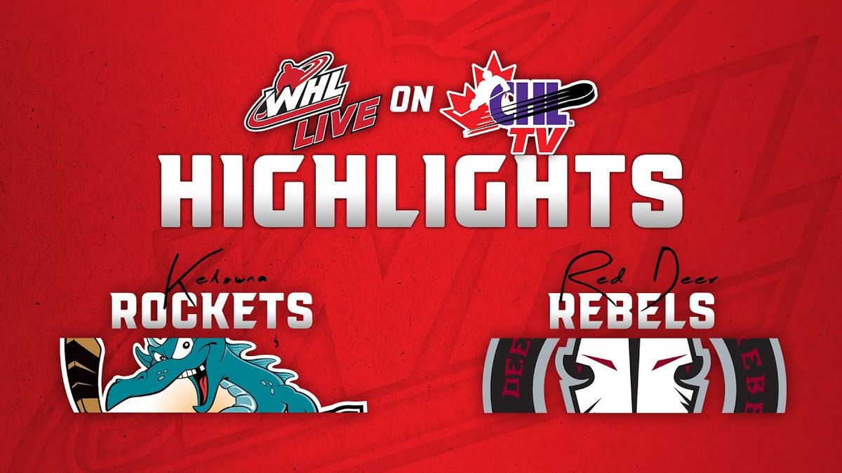 Red Deer Rebels at Kelowna Rockets at Prospera Place, 27 January | Event in Kelowna | AllEvents