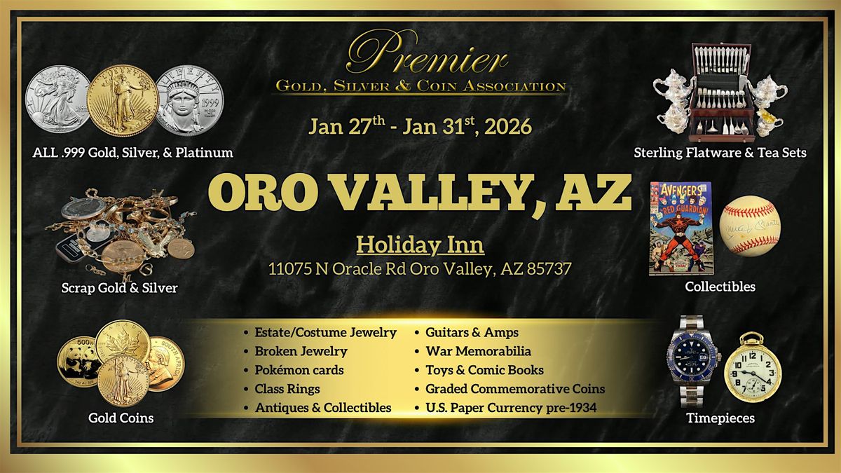 Oro Valley, AZ FREE 5- Day Event